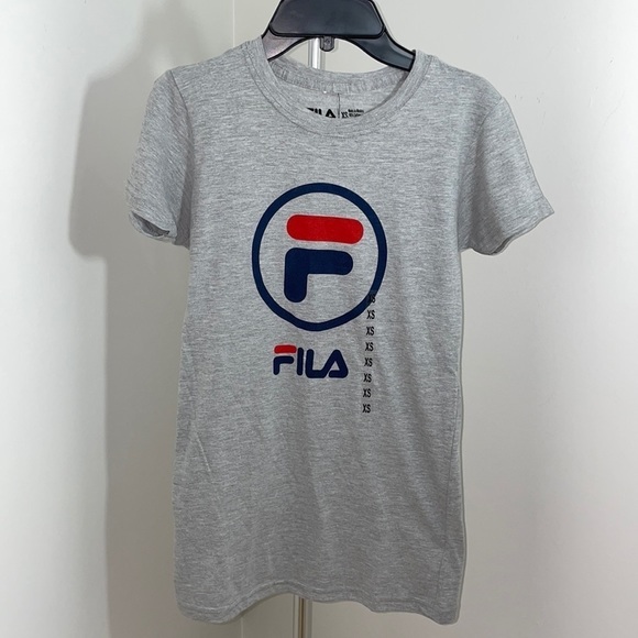 New Fila Women's Graphic Logo Tee T-Shirt Top - Picture 1 of 11